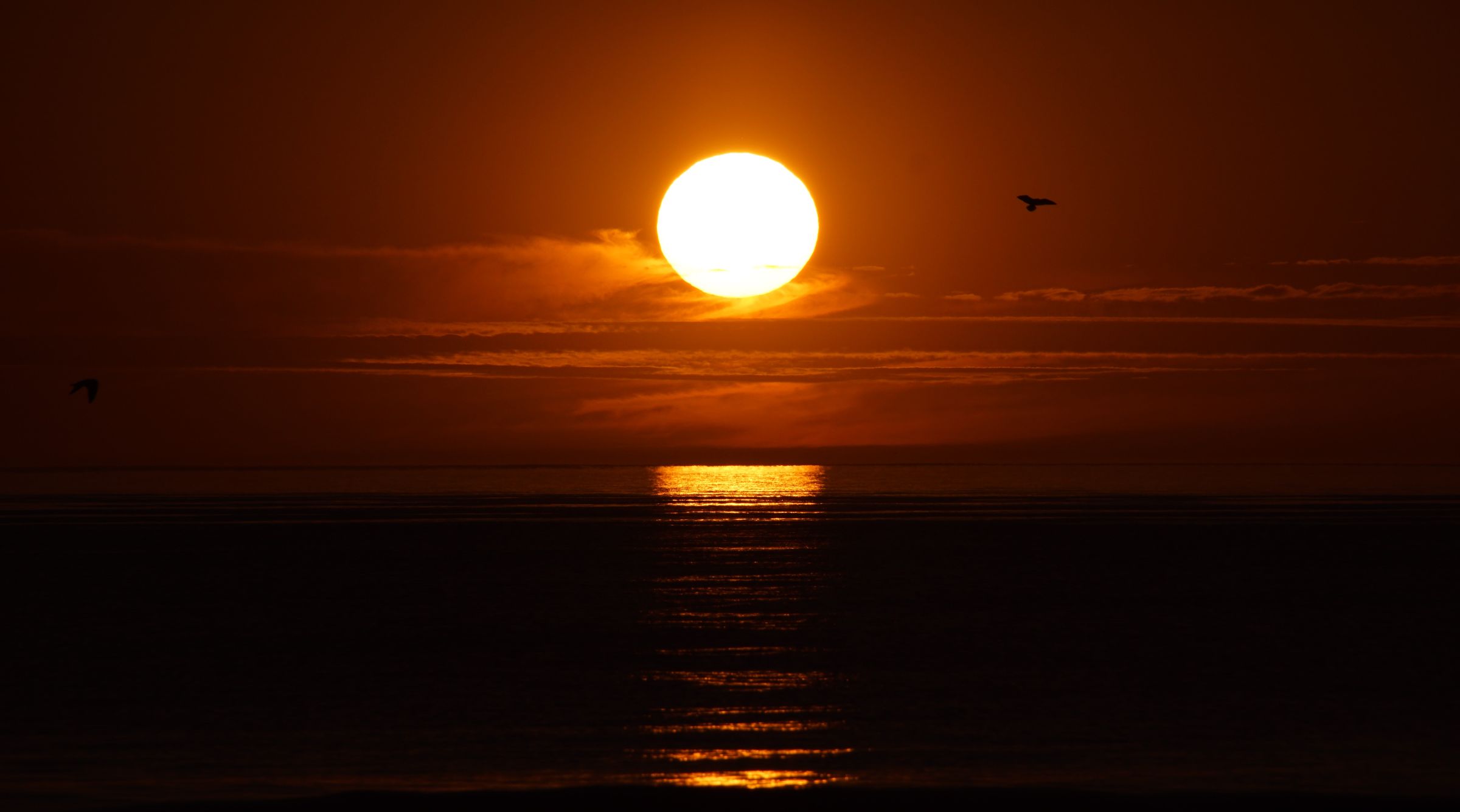 Sonnenuntergang Vejers Strand